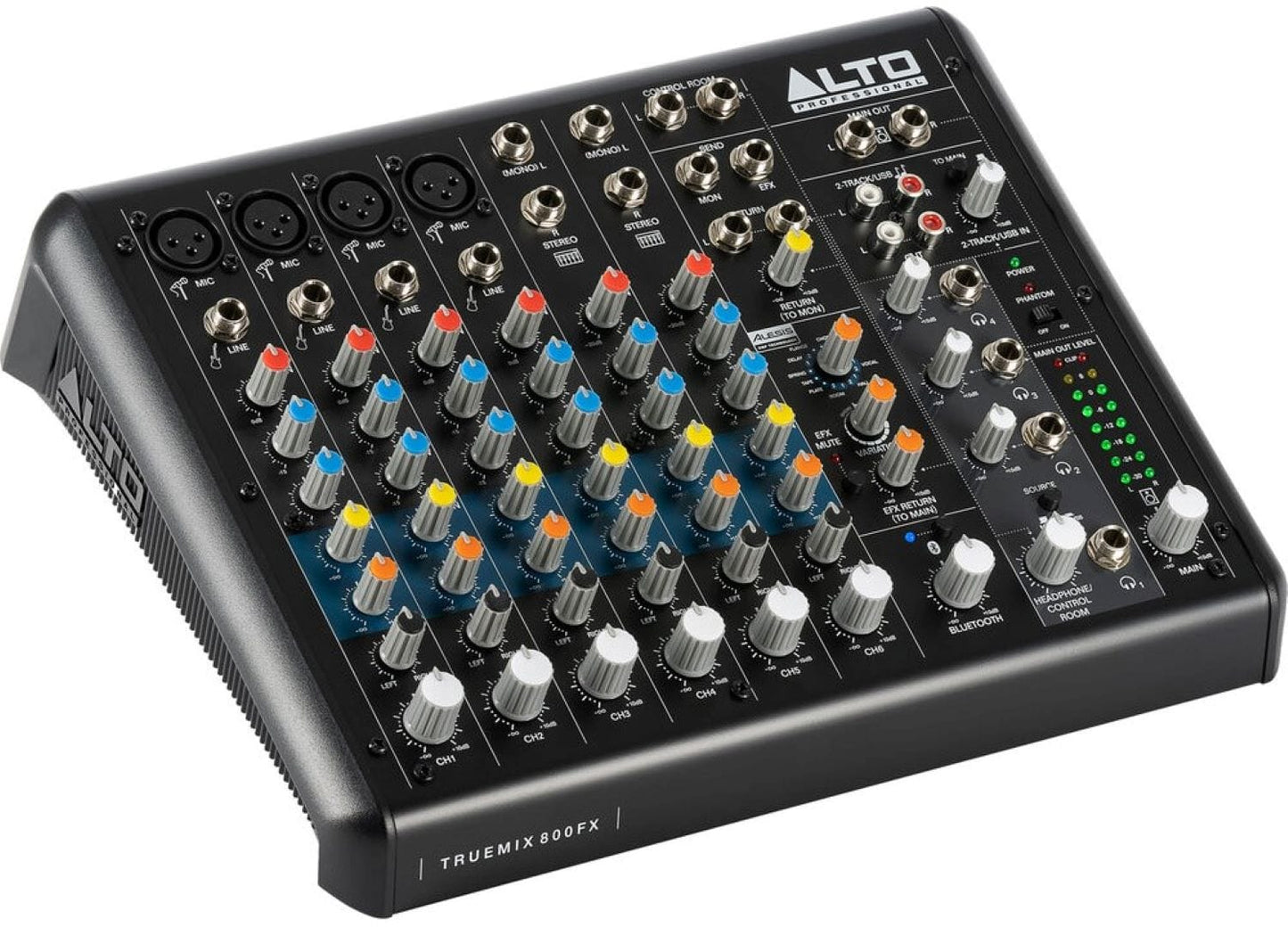 Alto Professional TRUEMIX800FXXUS 8-Channel Analog Mixer with Bluetooth, USB, and FX - PSSL ProSound and Stage Lighting