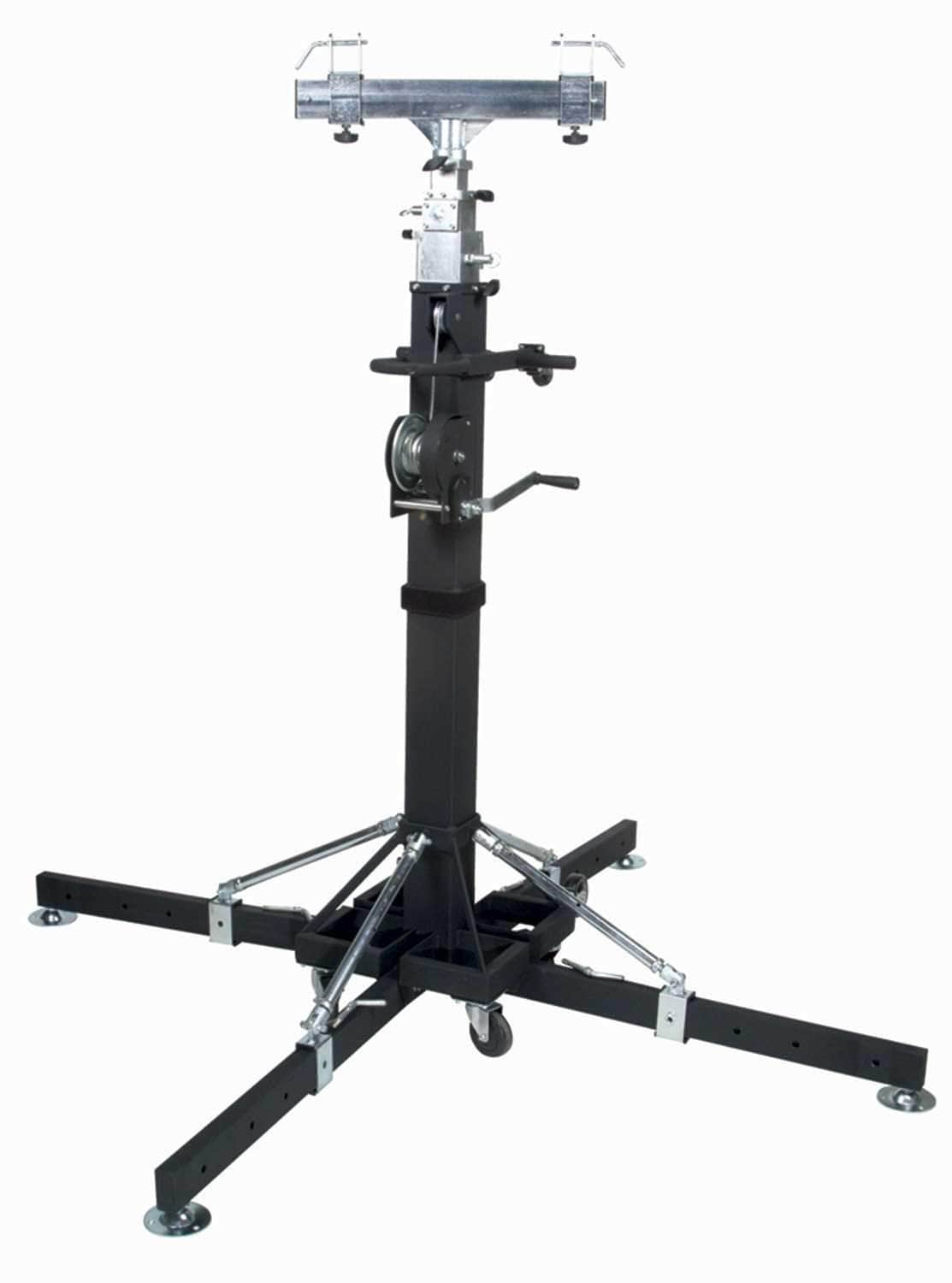 Global Truss ST-180 Crank Stand with F34 10-Foot Truss Pack - PSSL ProSound and Stage Lighting