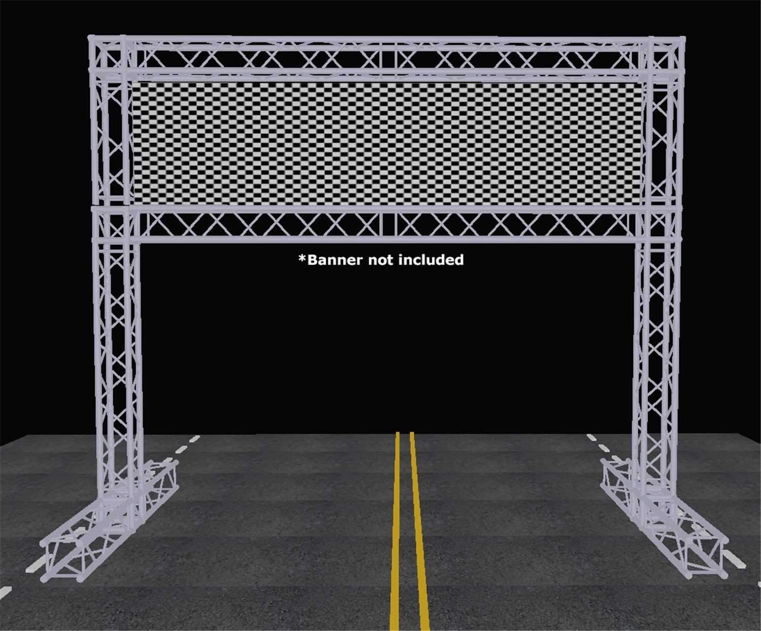 Global Truss 16 Foot x 15 Foot F34 Truss Finish Line - PSSL ProSound and Stage Lighting