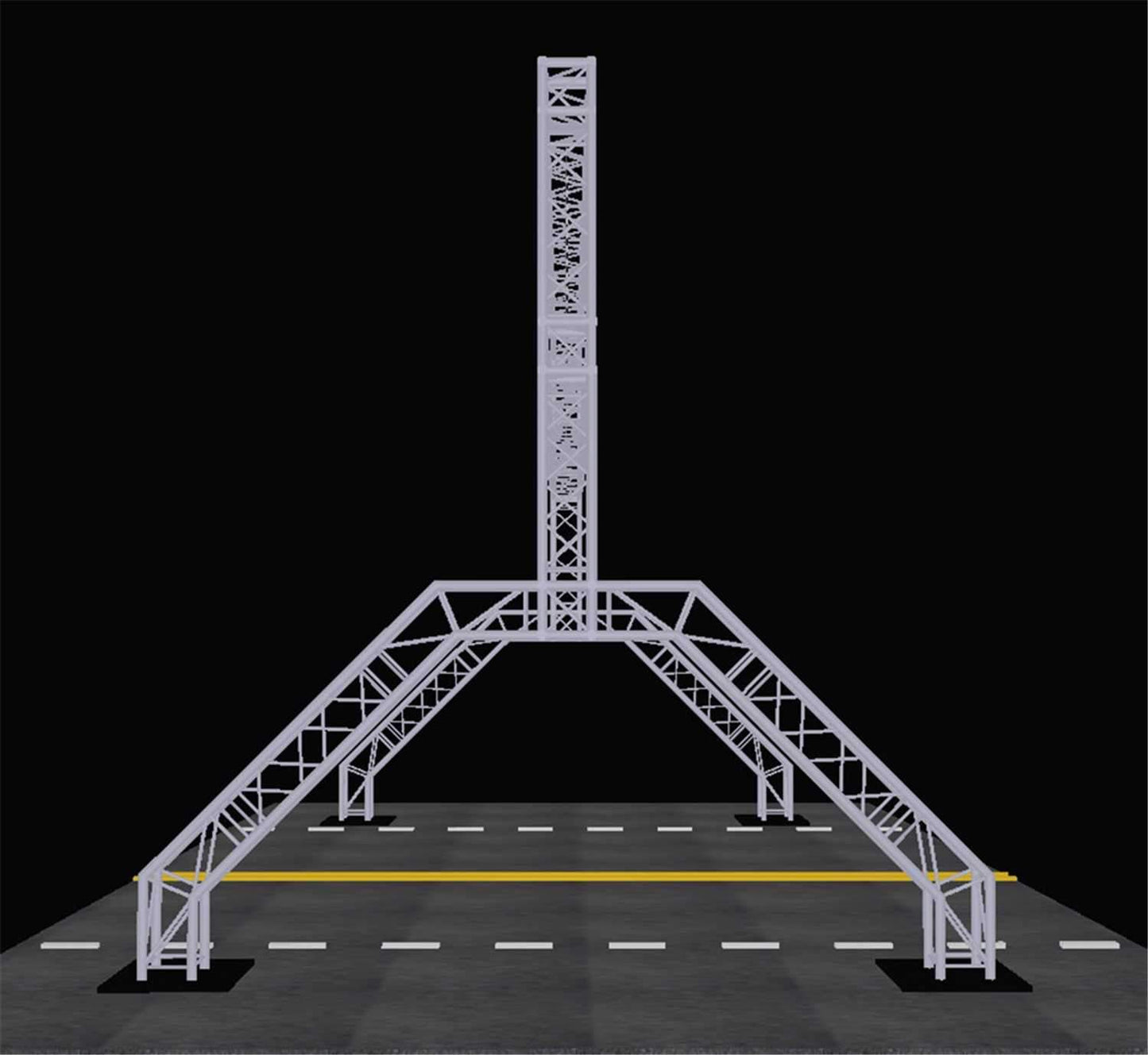 Global Truss 20 Ft x15 Ft Truss Finish Line Structure - PSSL ProSound and Stage Lighting