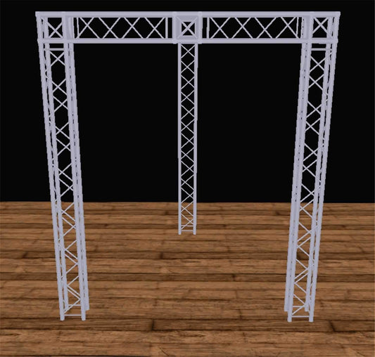 Global Truss 10 Ft x 10 Ft Tri-Post Truss Display System - PSSL ProSound and Stage Lighting