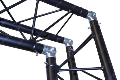 Global Truss Mini Truss System 1 Goal Post Black - PSSL ProSound and Stage Lighting