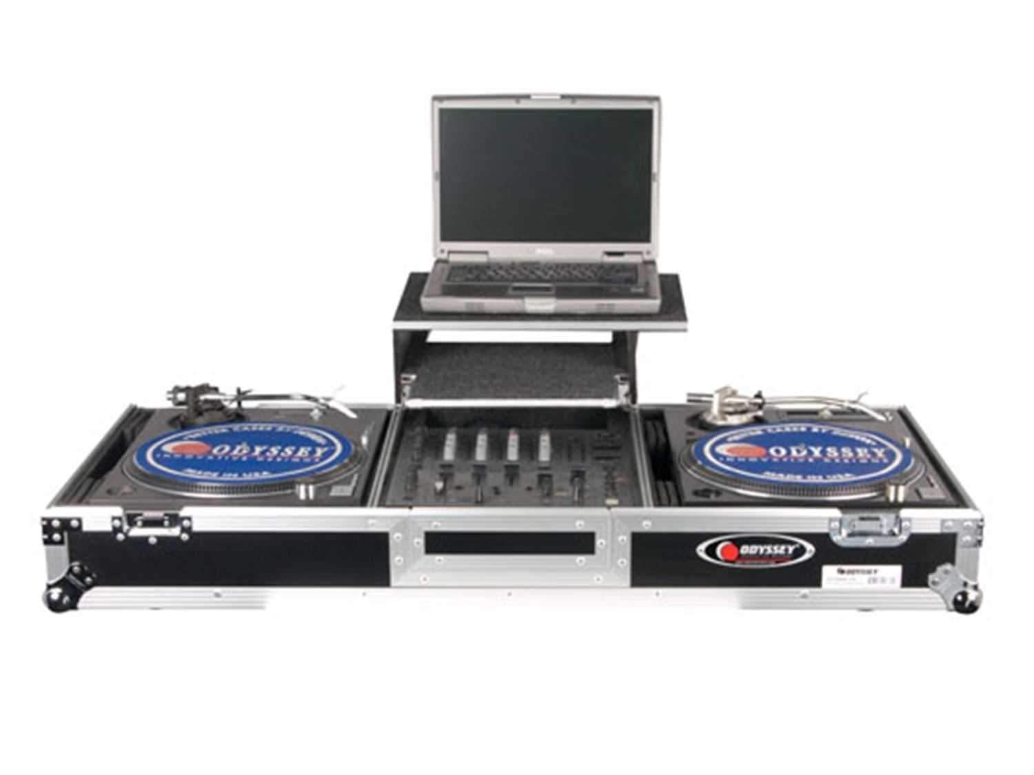 Odyssey Turntable 12" Mixer Glide Laptop DJ Coff - PSSL ProSound and Stage Lighting