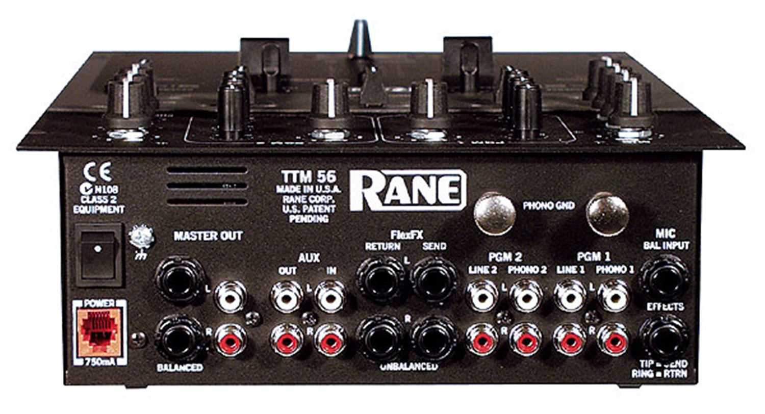 RANE TTM56 Professional DJ Scratch Mixer - PSSL ProSound and Stage Lighting