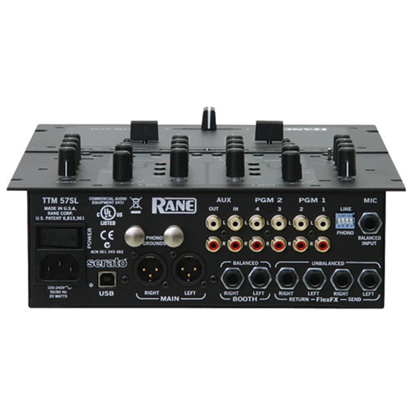 RANE TTM-57SL 2-Channel DJ Mixer with Scratch Live - PSSL ProSound and Stage Lighting