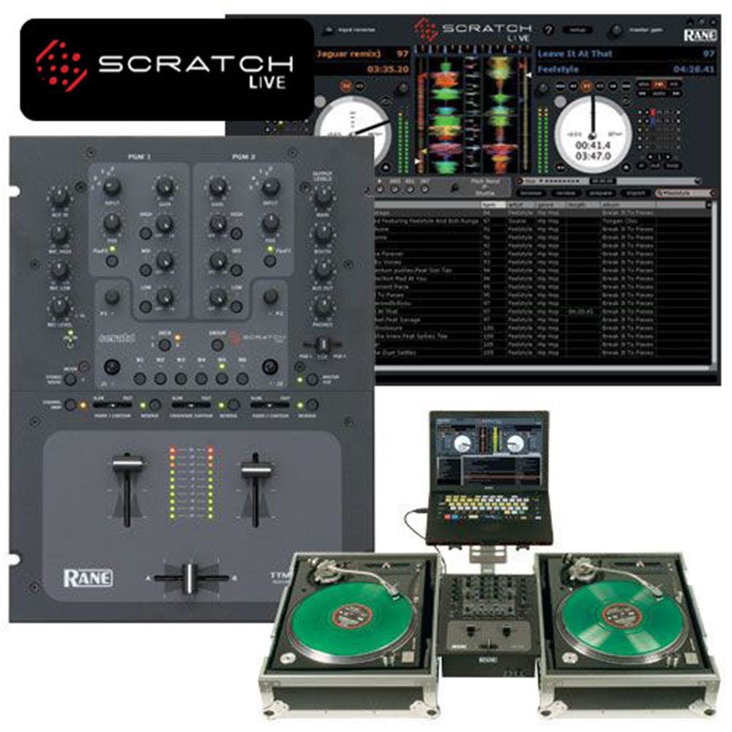 RANE TTM-57SL 2-Channel DJ Mixer with Scratch Live | Solotech