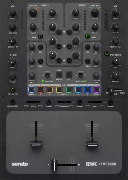 RANE TTM57mkII 2-Channel Mixer for Serato DJ - PSSL ProSound and Stage Lighting