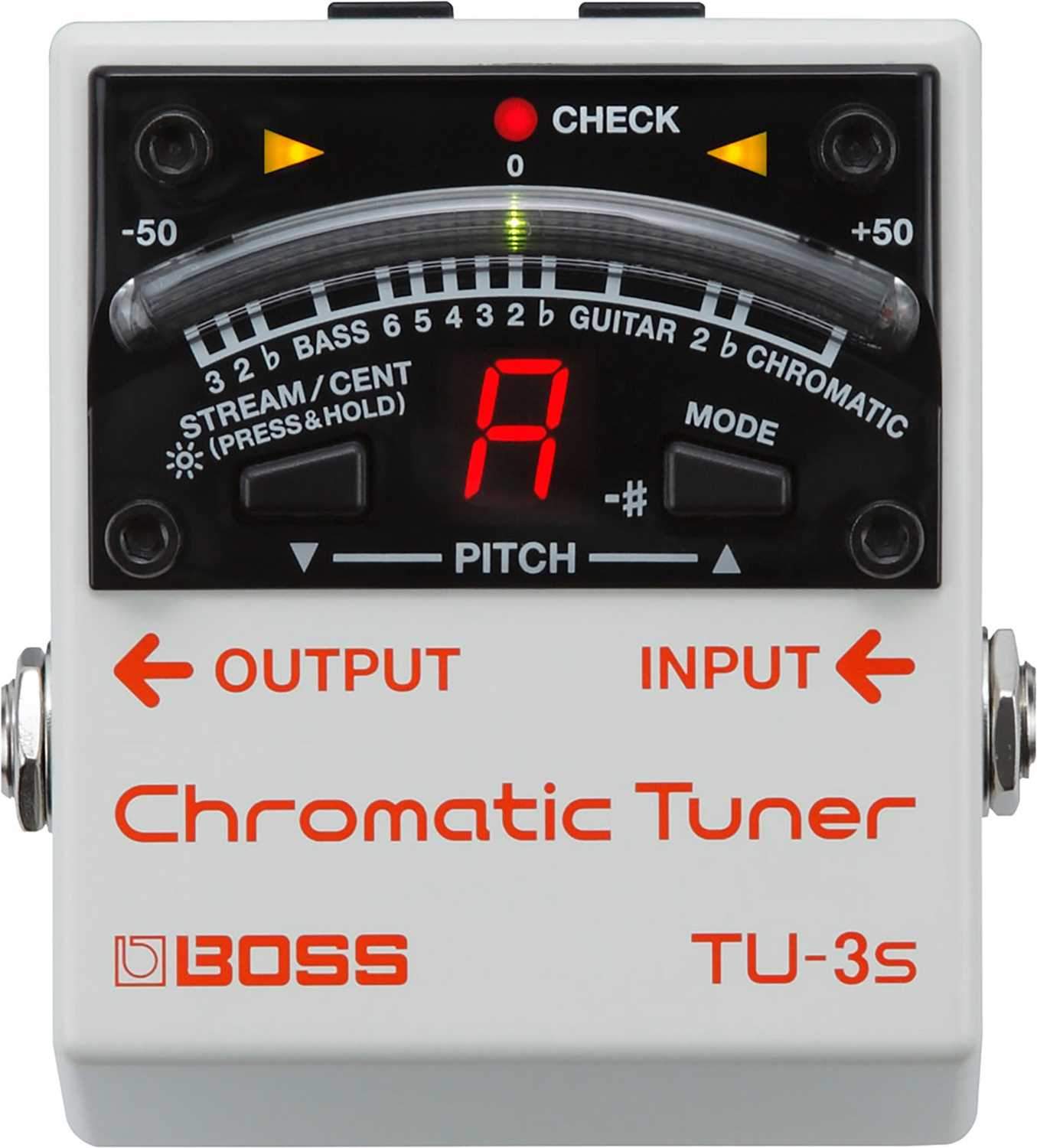 Boss TU-3S Chromatic Tuner for Pedalboard - PSSL ProSound and Stage Lighting