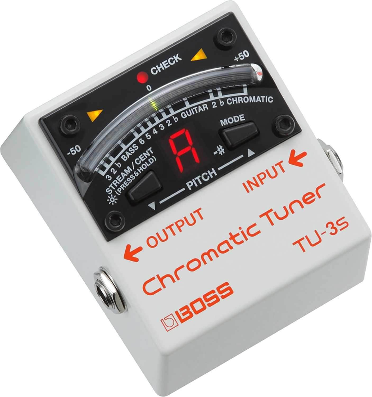 Boss TU-3S Chromatic Tuner for Pedalboard - PSSL ProSound and Stage Lighting