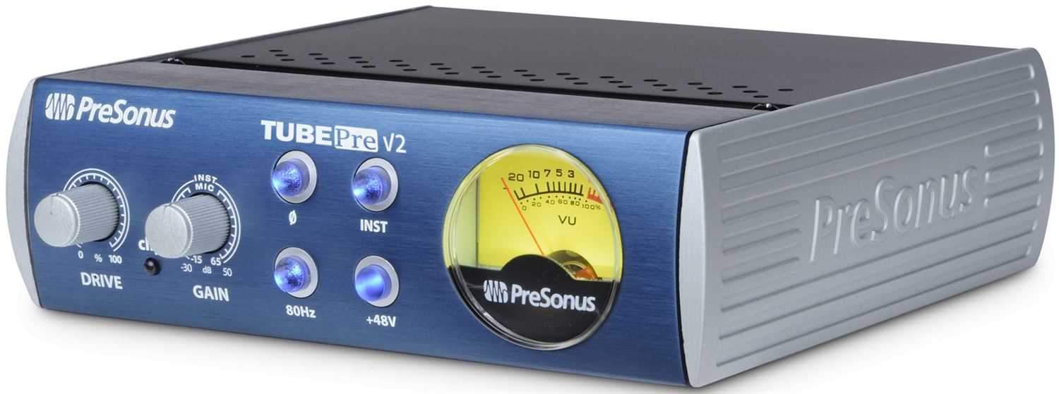 PreSonus TUBEPRE V2 Mono Tube Preamp 1/3U - PSSL ProSound and Stage Lighting