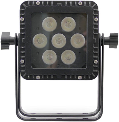 Mega Lite Tuff Baby P84 IP65 7x12w LED (Silver) - Solotech