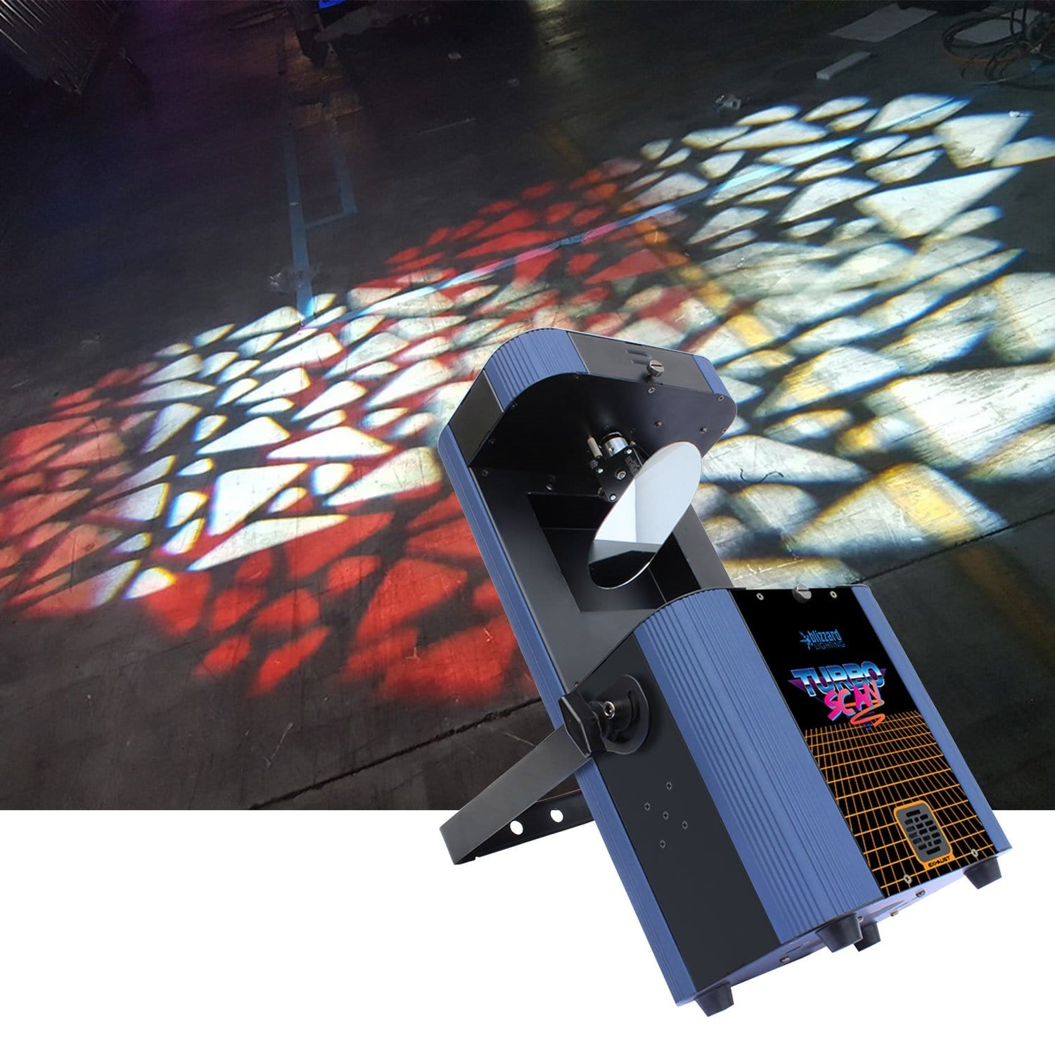 Blizzard Turbo Scan 150-Watt LED DMX Scanner - PSSL ProSound and Stage Lighting