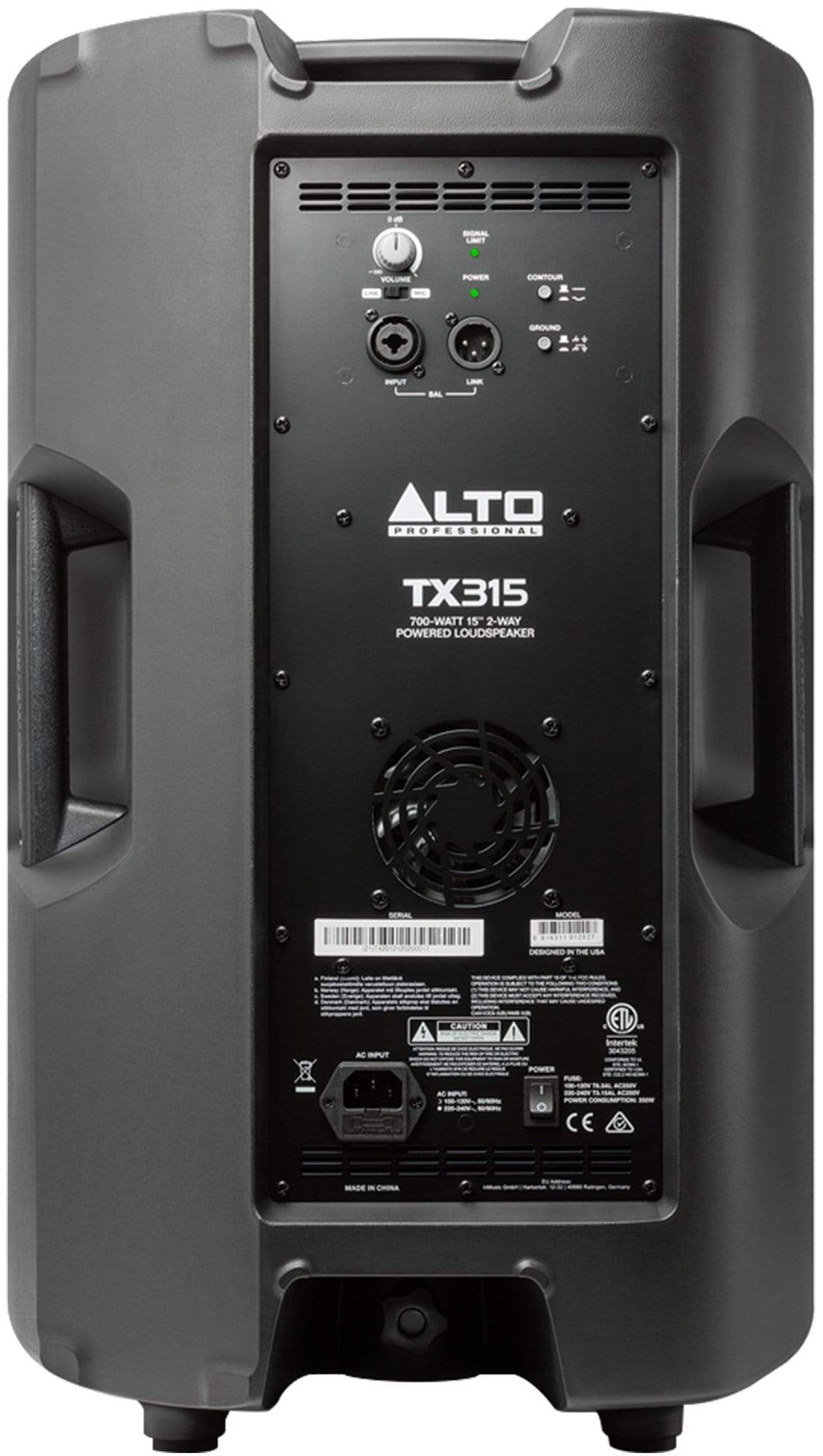 Alto TX315 2-Way 15-Inch 700W Powered Speaker - ProSound and Stage Lighting