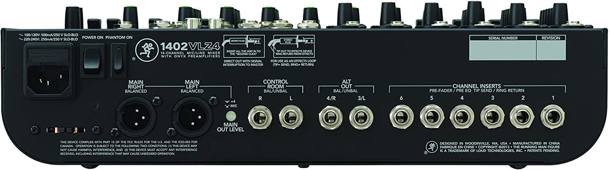 Mackie 1402 VLZ 14-Channel Analog Mixing Console