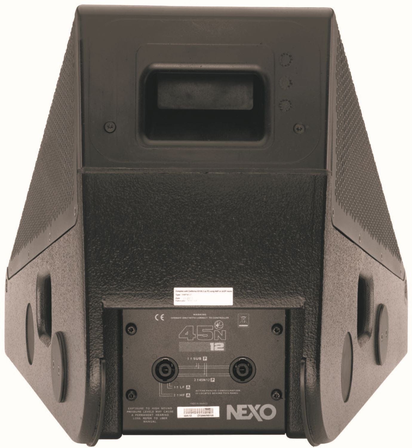 NEXO 45N12 12 Inch Arrayable Wedge Monitor - PSSL ProSound and Stage Lighting