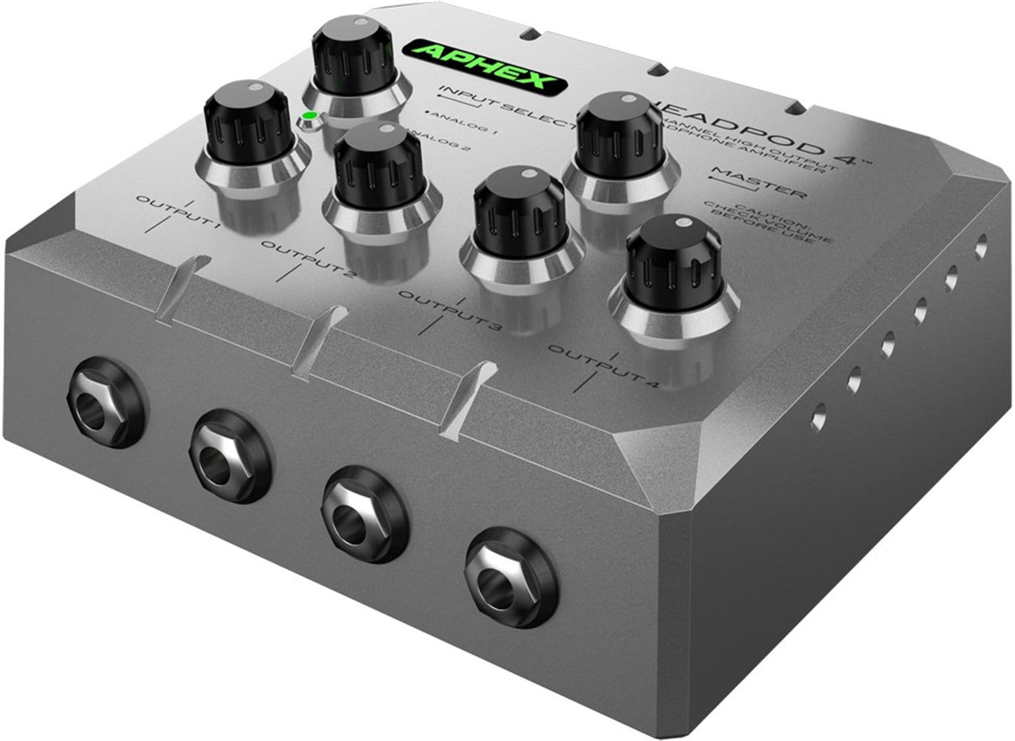 Aphex AX454 HeadPod 4 Headphone Amplifier - Solotech