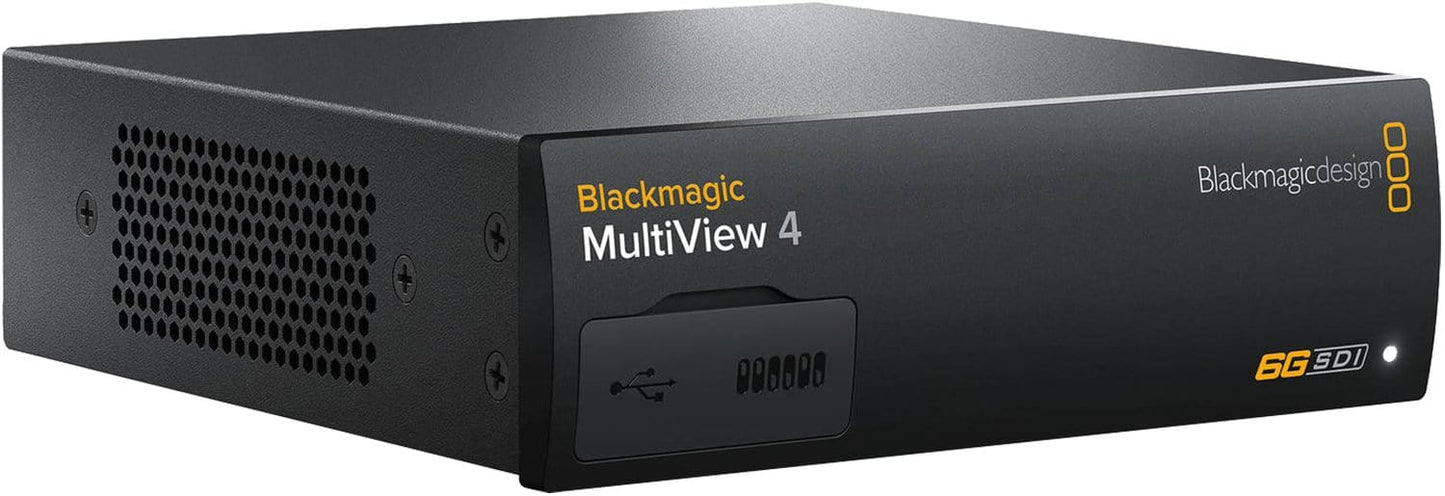 Blackmagic Design BMM V4 Multiview w/ 4X 6G-SDI - PSSL ProSound and Stage Lighting