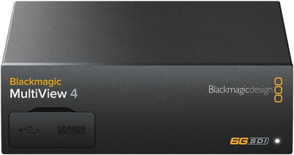 Blackmagic Design BMM V4 Multiview w/ 4X 6G-SDI - PSSL ProSound and Stage Lighting