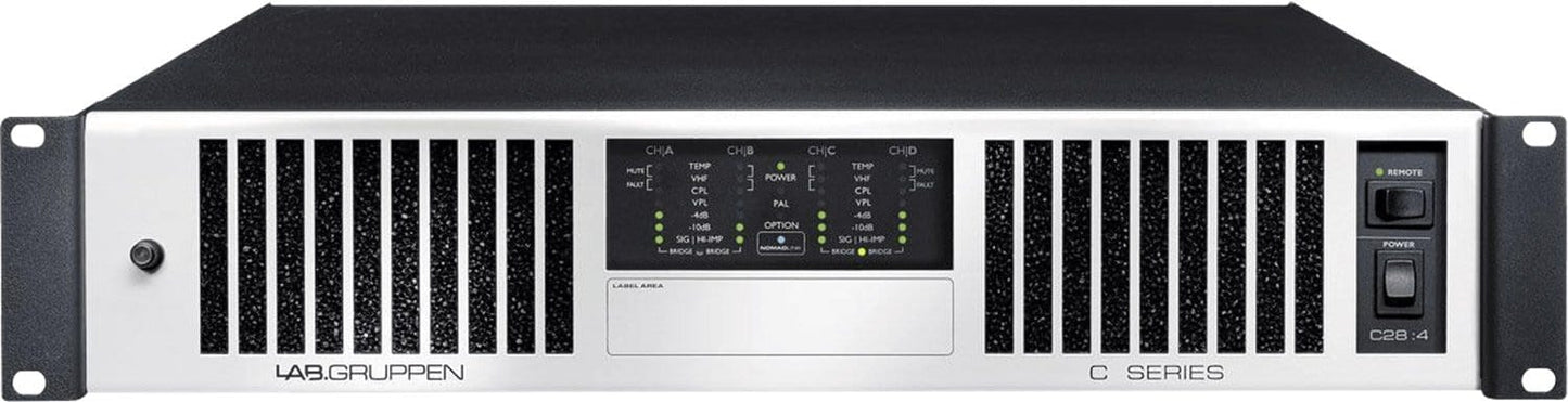 Lab Gruppen C284 4-Channel Phoenix Amplifier - PSSL ProSound and Stage Lighting