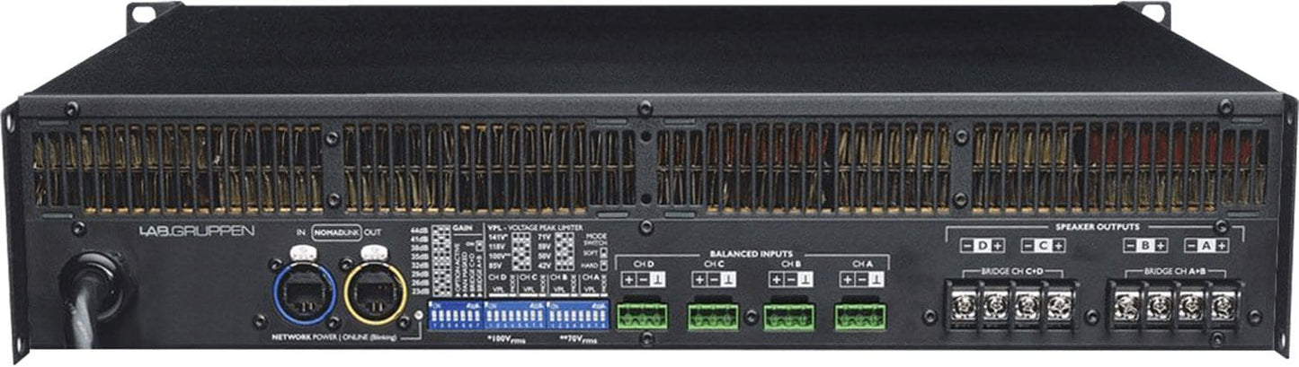 Lab Gruppen C284 4-Channel Phoenix Amplifier - PSSL ProSound and Stage Lighting