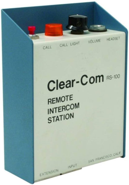 Clear.com Intercom Model Clear-Com RS-100 Remote Intercom Station – Solotech