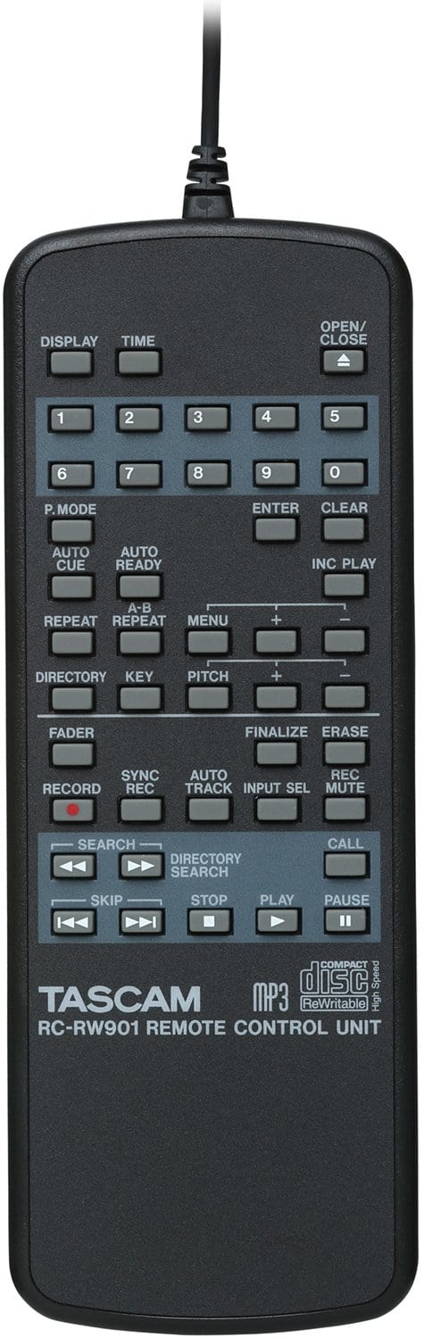 Tascam CD-RW901MKII Professional CD Recorder - PSSL ProSound and Stage Lighting