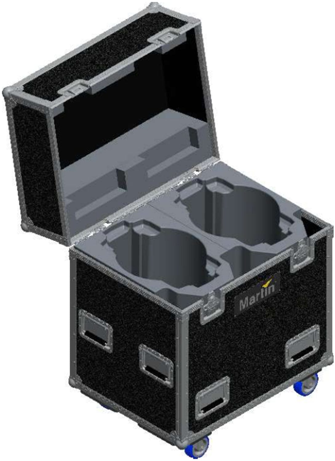 Martin Quantum Case for 2 Wash Lights - PSSL ProSound and Stage Lighting