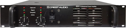 Crest Audio 6001 2-Channel 3400W Audio Amplifier - PSSL ProSound and Stage Lighting