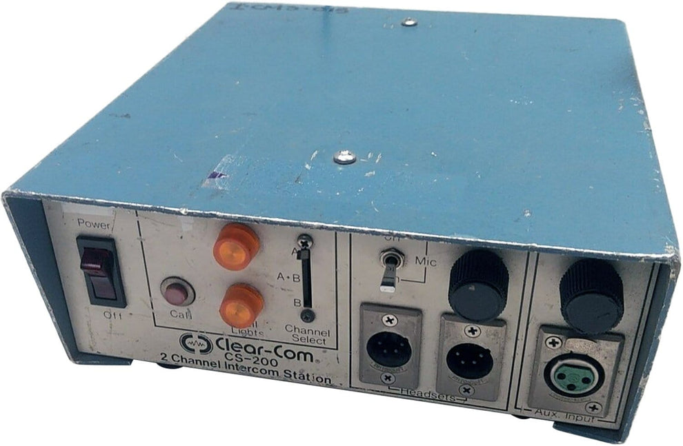 Clear-Com CS200 2 Channel Intercom Master – Solotech