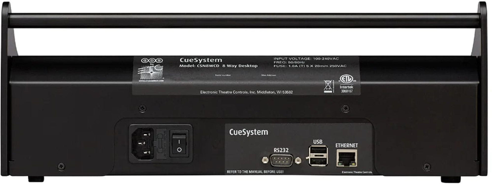 GDS CueSystem 8 8-Channel CueSystem Desktop Control - PSSL ProSound and Stage Lighting