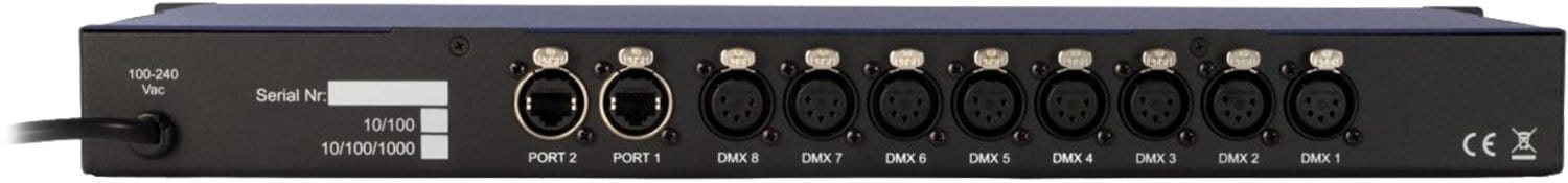 ELC Lighting DLN8GB 8 Port DMX to 2 Port Gb Node - PSSL ProSound and Stage Lighting