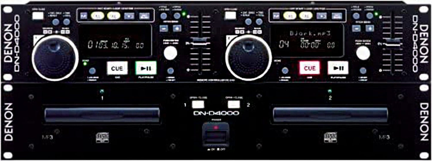 DENON DND4000 DUAL CD/MP3 PLAYER - PSSL ProSound and Stage Lighting