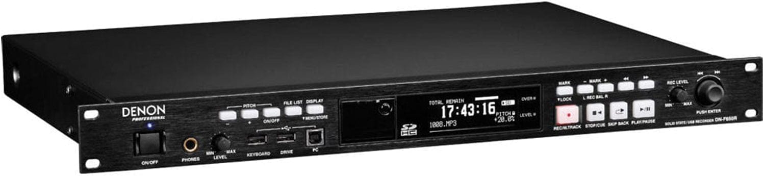 Denon R650 Denon DNF650R Rackmount SD/USB Audio recorder – Solotech