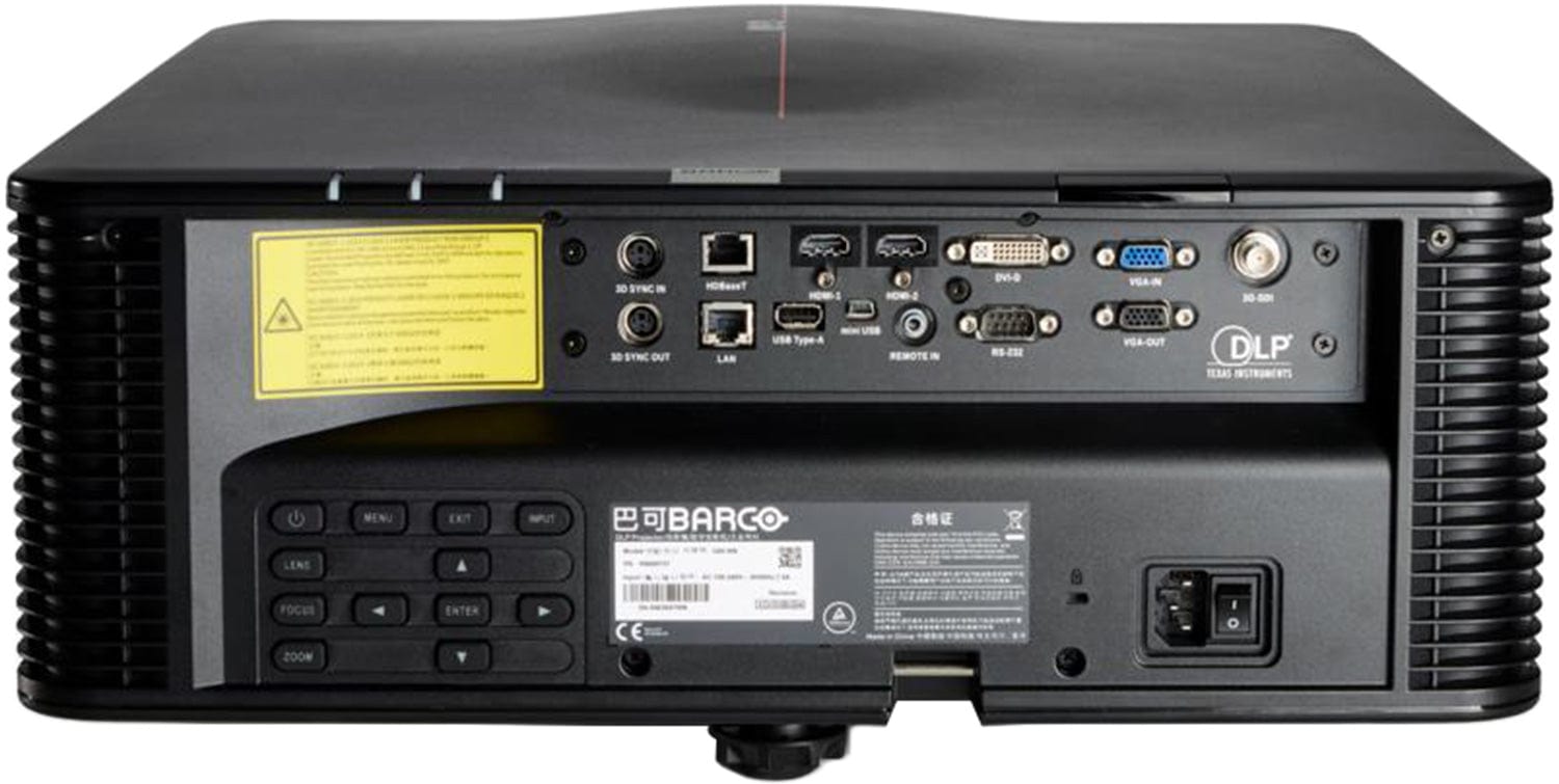 BARCO G60W10 10K LM WUXGA Laser DLP 16:10 Video Projector – Solotech