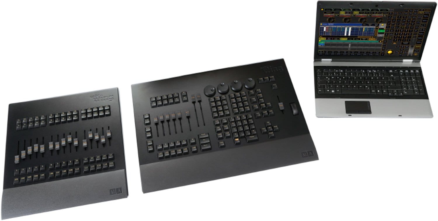 MA Lighting grandMA2 onPC Fader Wing Console – Solotech