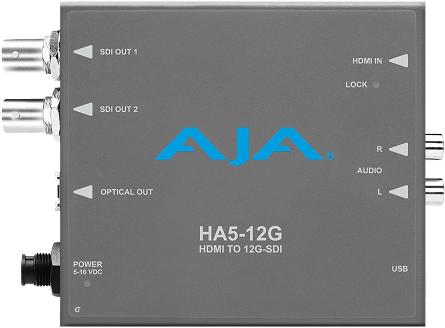 AJA HA512G HDMI to 12G-SDI Converter - PSSL ProSound and Stage Lighting