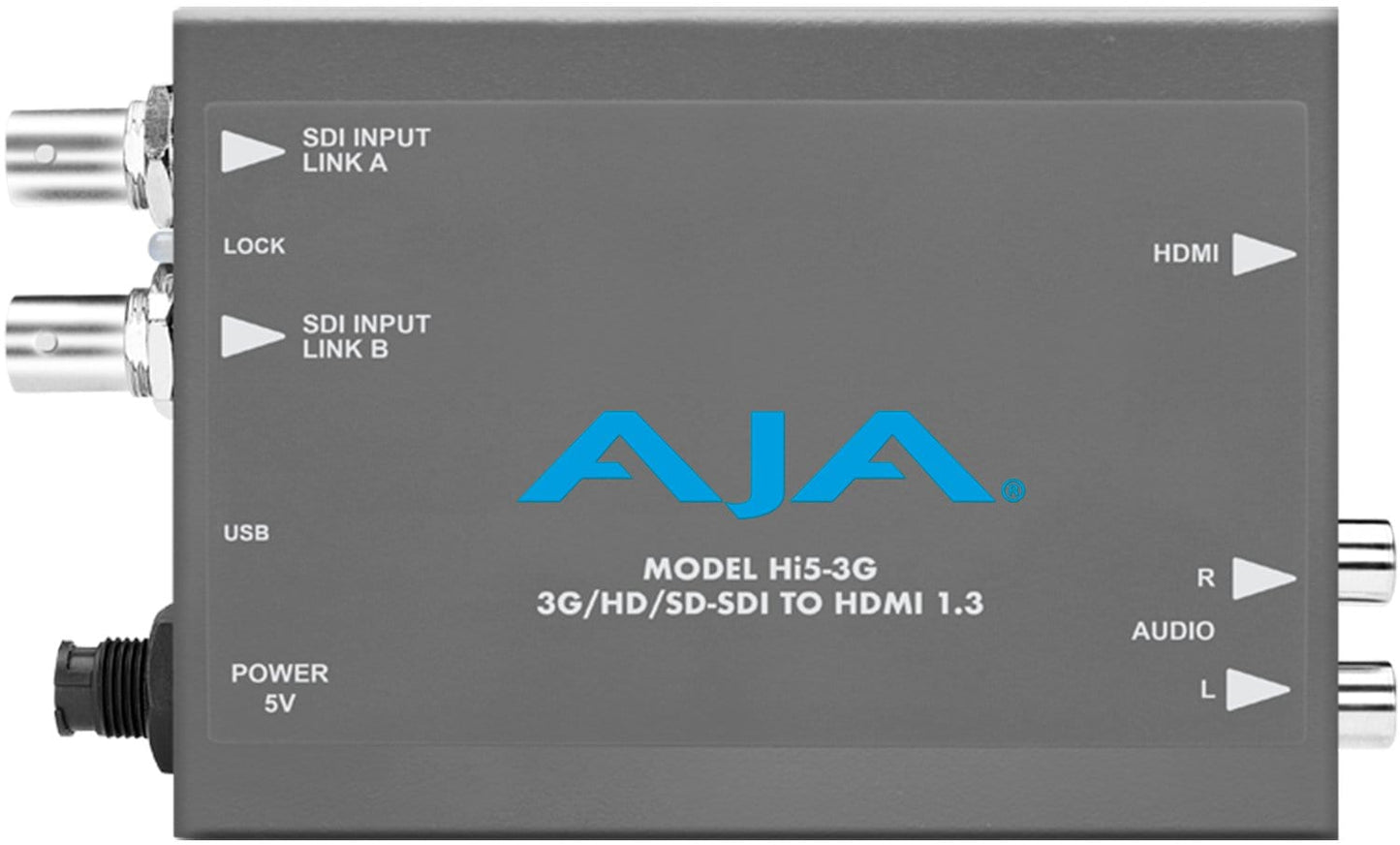 AJA HI53G SD/HD Video to HDMI Converter 2-Channel - Solotech