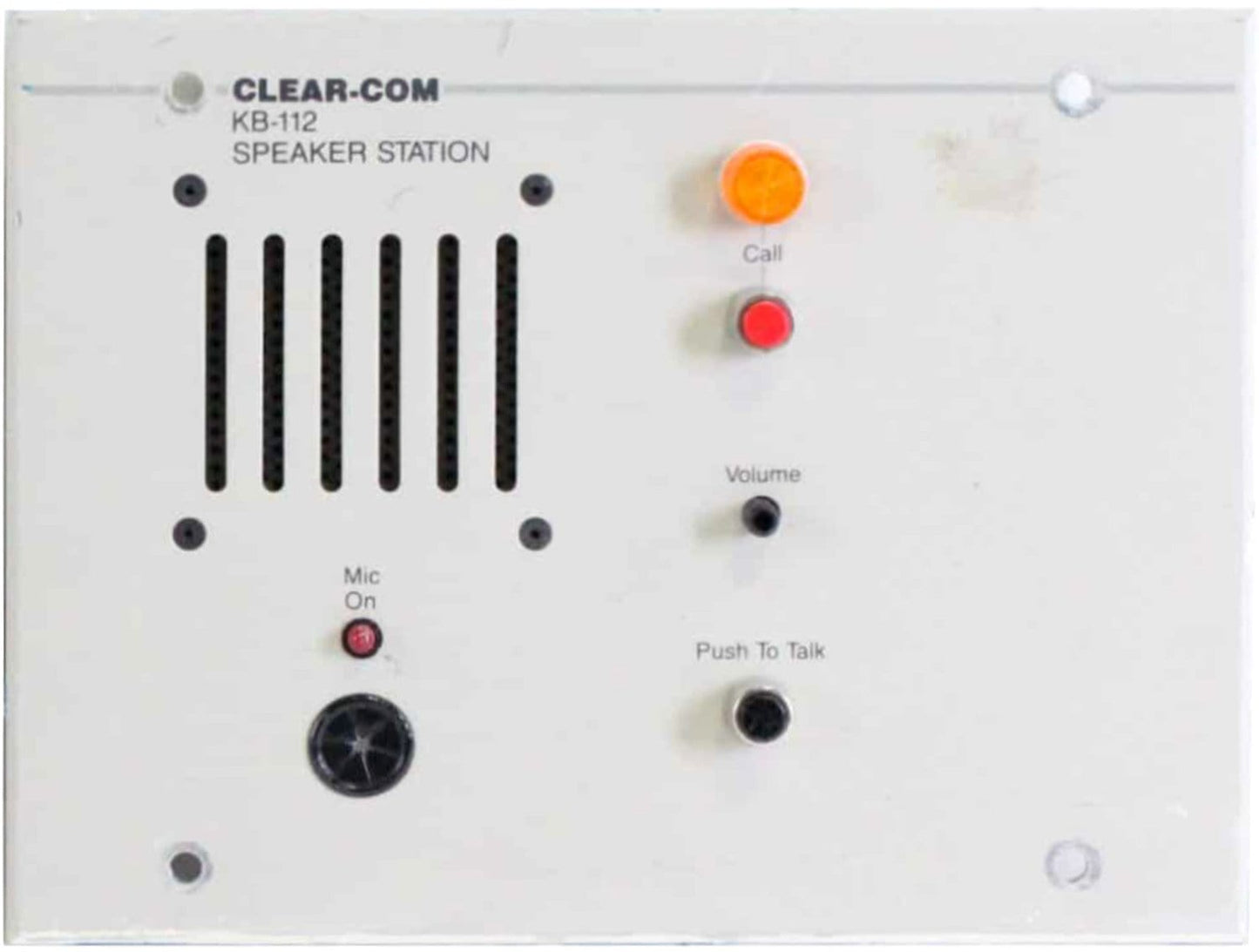 Clear-Com KB111A Comm Biscuit Speaker Station - PSSL ProSound and Stage Lighting