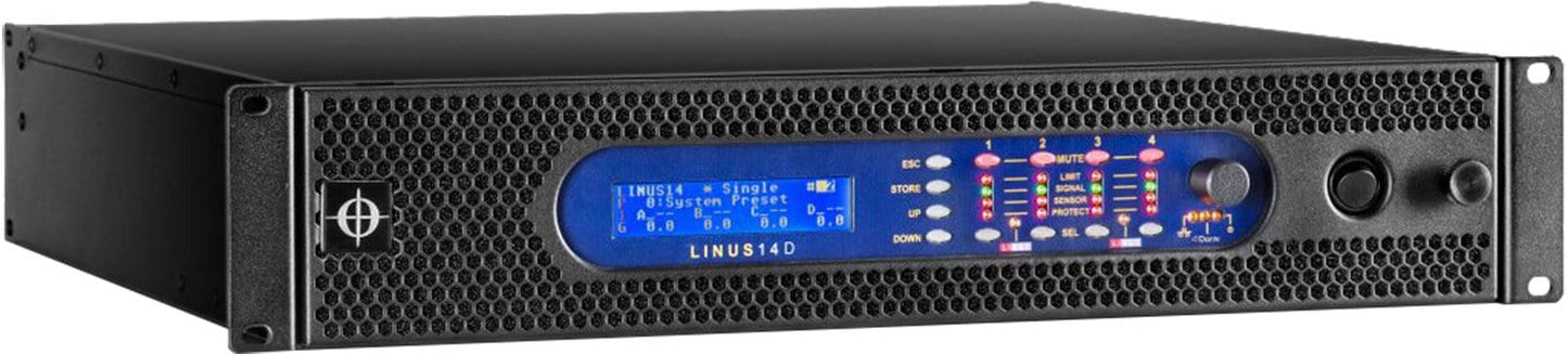 Coda Audio LINUS14D 4X Ch Audio Amplifier 3500W - PSSL ProSound and Stage Lighting