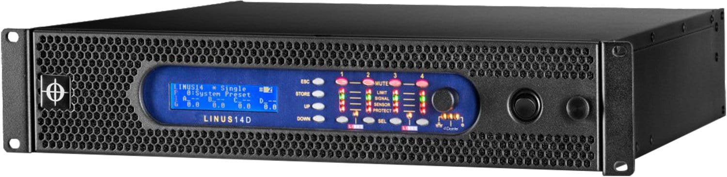 Coda Audio LINUS14D 4X Ch Audio Amplifier 3500W - PSSL ProSound and Stage Lighting