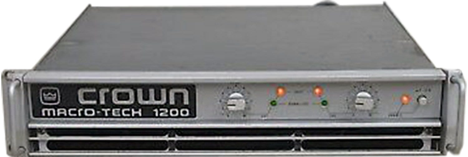 Crown MA1200 Audio Amplifier 2-Channel 320-Watt