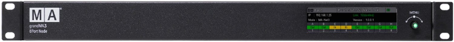 MA Lighting grandMA3 8-Port Node Expansion – Solotech