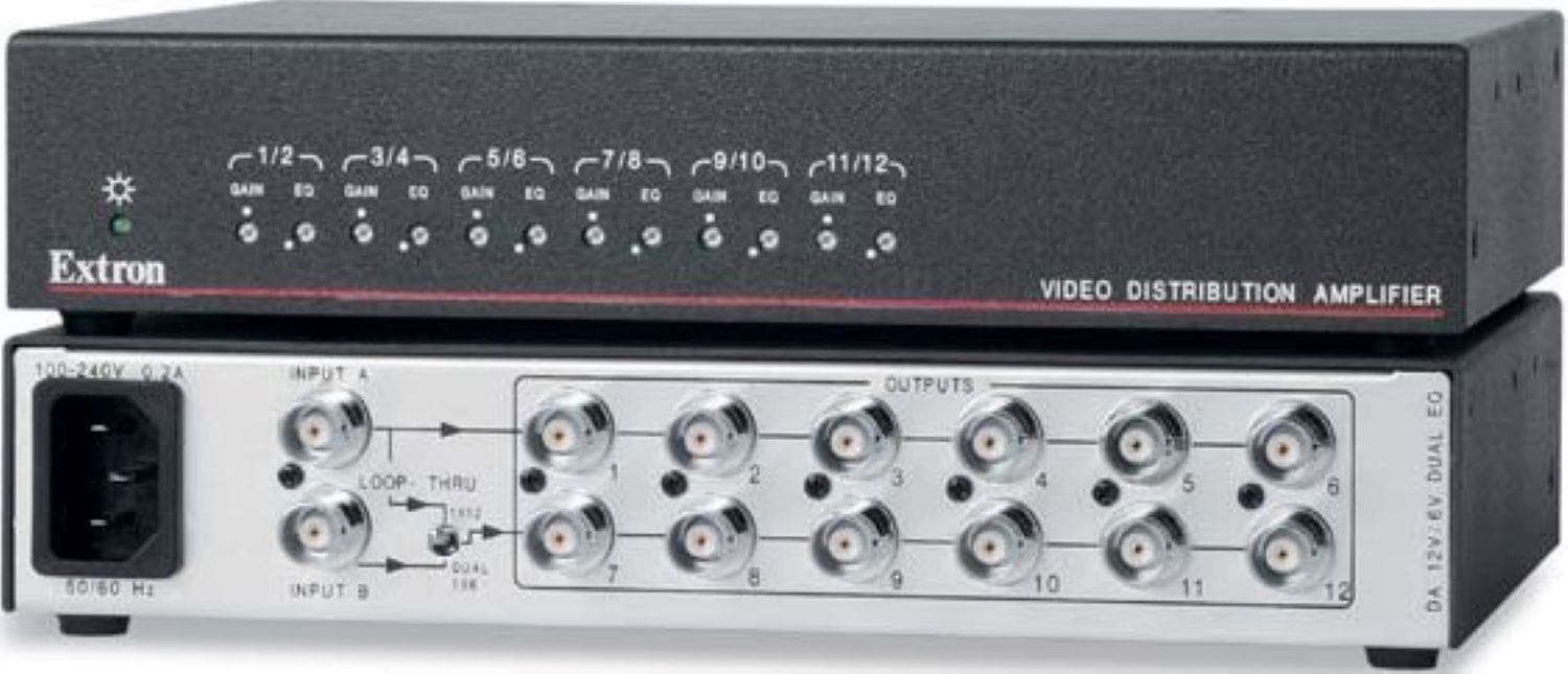 Extron Video Extron MDA12VANA Analog Video Distribution Amplifier – Solotech