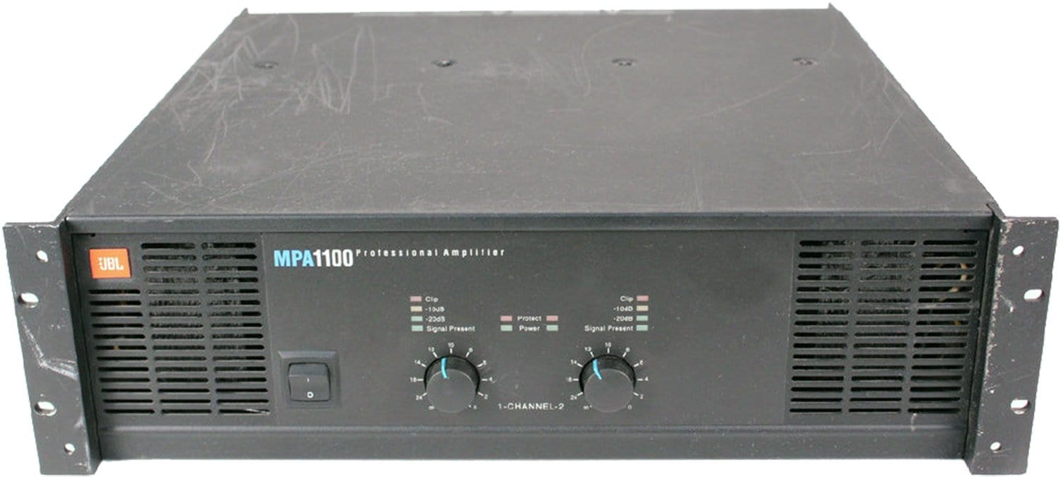 JBL MPA1100 2-Channel Amplifier 820-Watts RMS