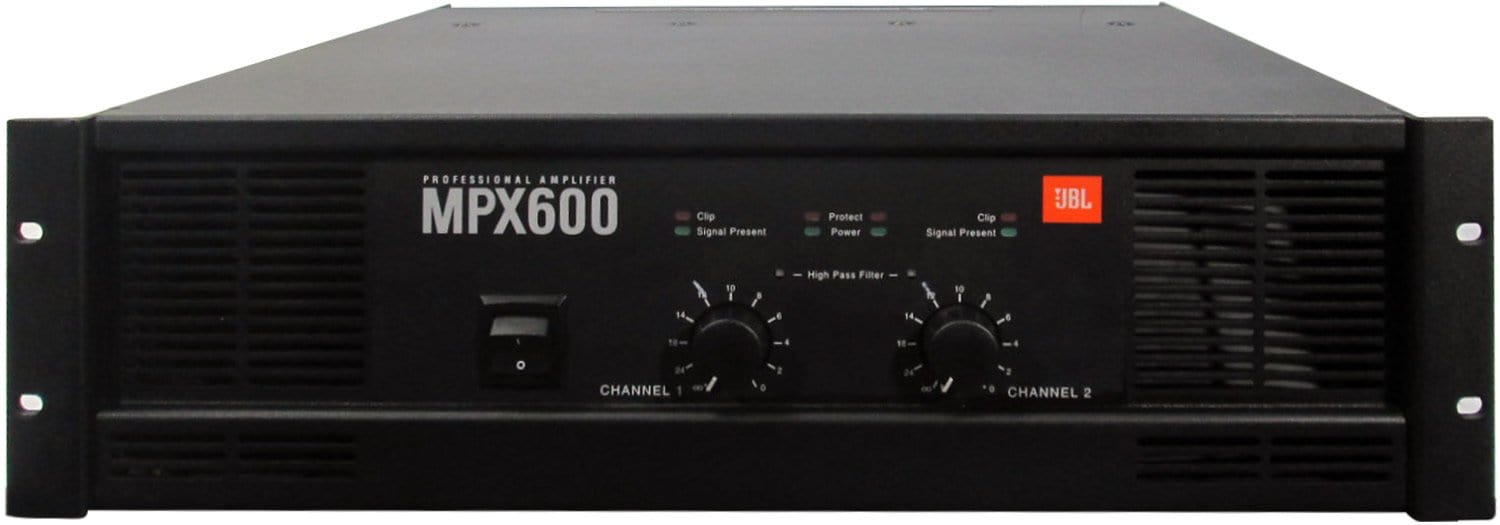 JBL MPX600 2-Channel Amplifier 400-Watts RMS - PSSL ProSound and Stage Lighting
