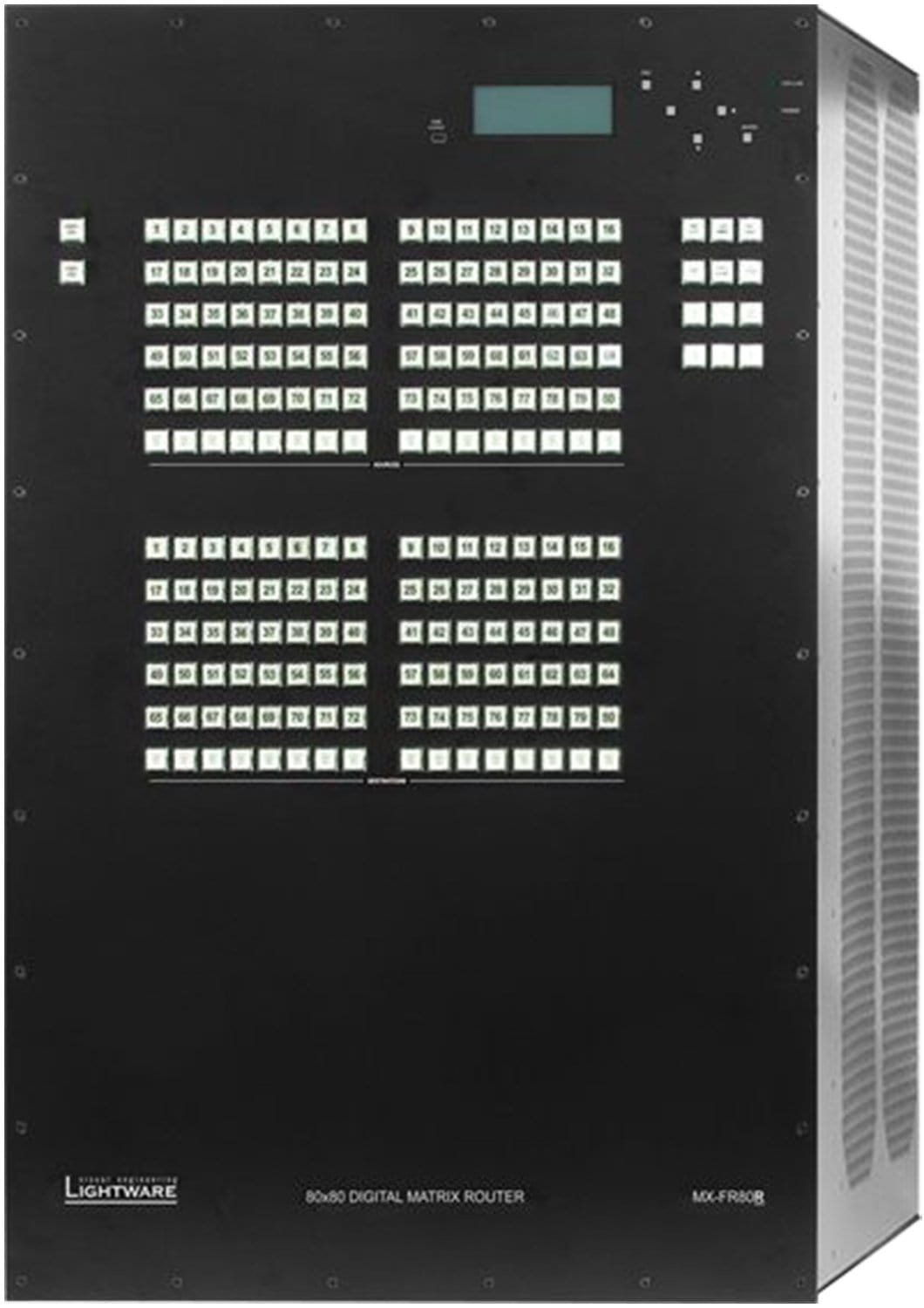 Lightware MXFR65R 65x65 MX Modular Interface Frame – Solotech