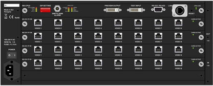 Lightware MXFR65R 65x65 MX Modular Interface Frame - PSSL ProSound and Stage Lighting