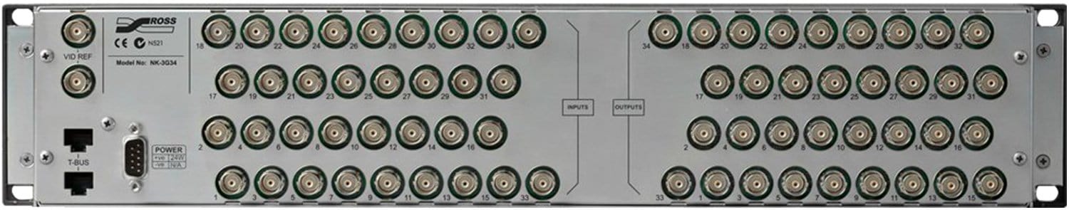Ross NK3G34 34x34 3G HD SD SDI Router
