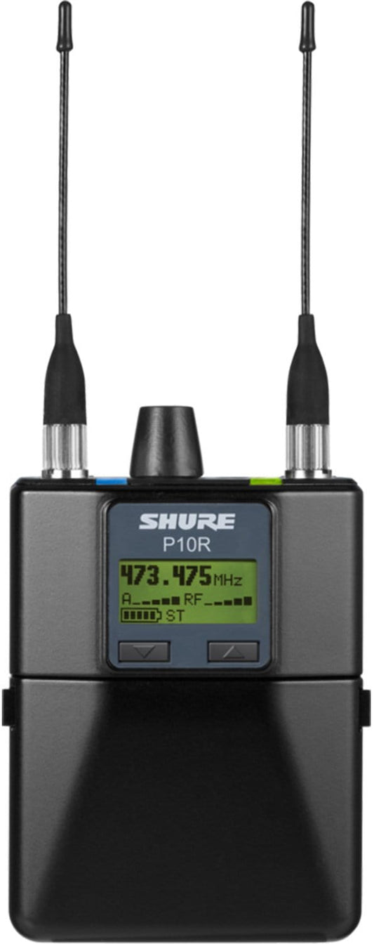 Shure P10R J8 554-626Mhz Beltpack Receiver - PSSL ProSound and Stage Lighting