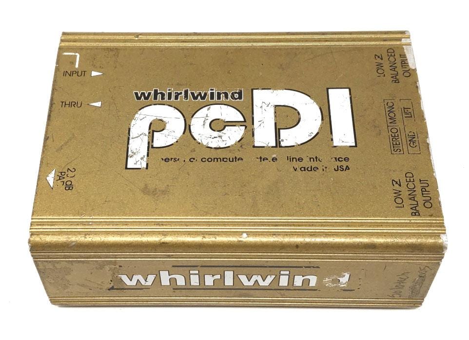 Whirlwind PCDI Passive Double Direct Box w/ RCA - Solotech